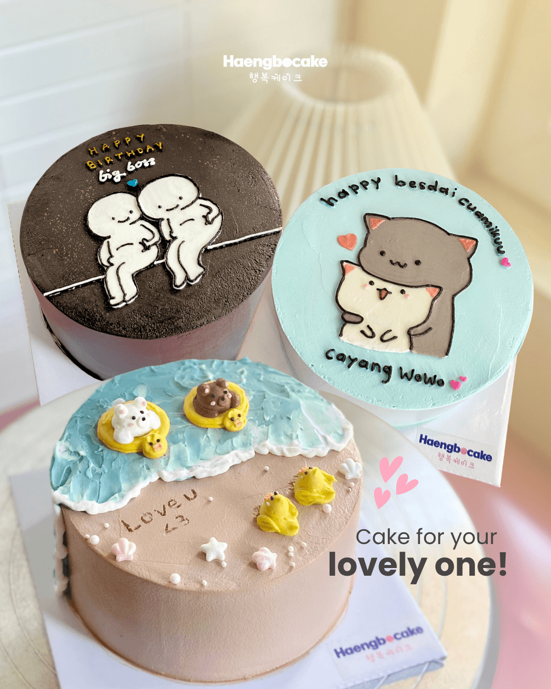 Foto custom draw cake terbaik (dari feed IG)