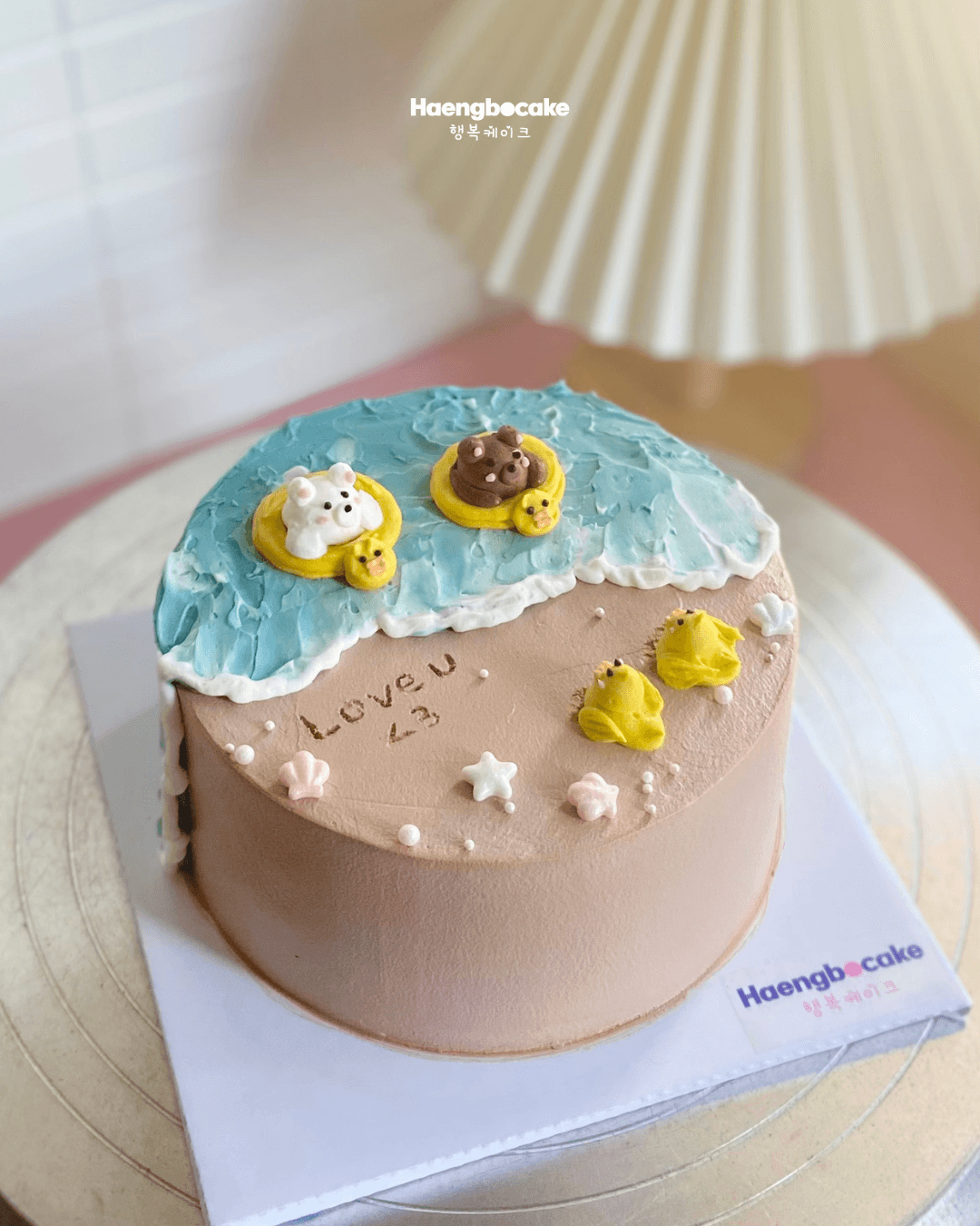 Foto kue custom Haengbocake